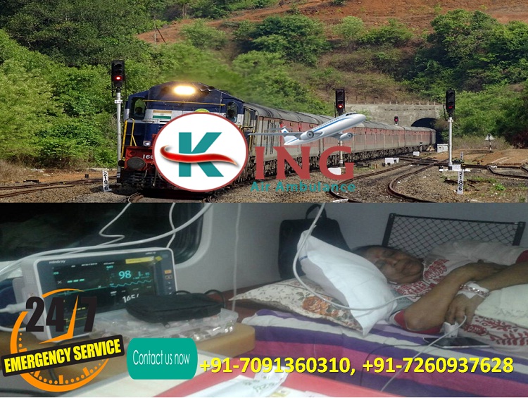 King Train Ambulance from Ranchi to Bangalore